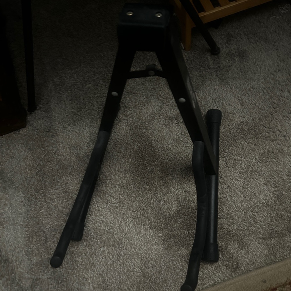 Adjustable Black Instrument Stand